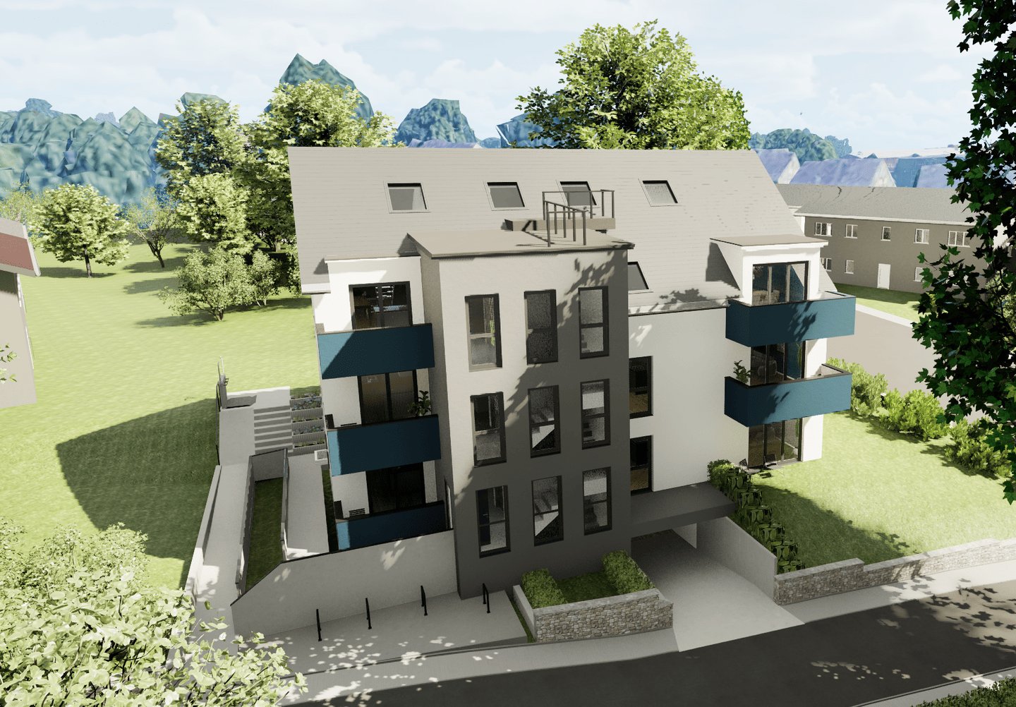 Mehrfamilienhaus zum Kauf - Erstbezug - Ansicht 2