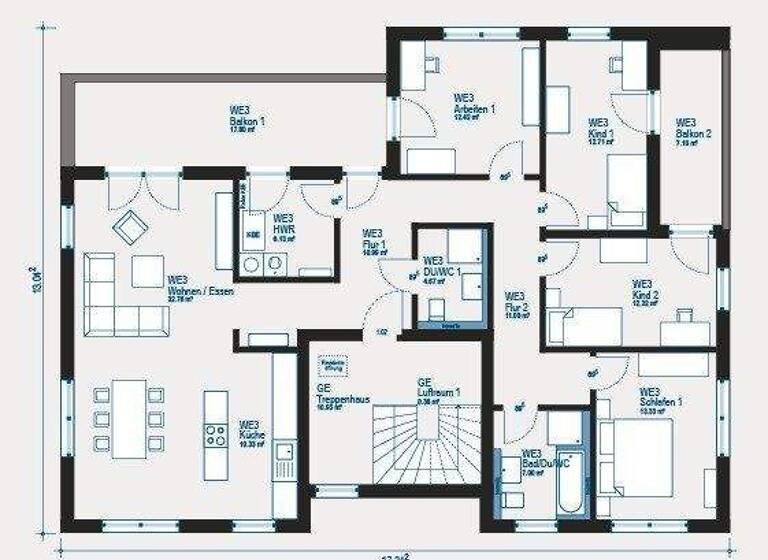Haus zum Kauf 975.846 € 10 Zimmer 294 m² 820 m² Grundstück Hallstadt 96103