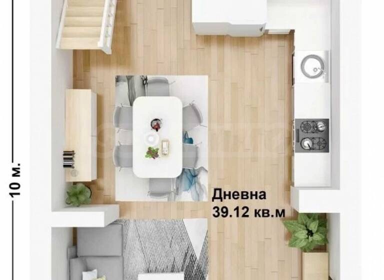 Doppelhaushälfte zum Kauf 600.000 € 200,9 m² Sofia