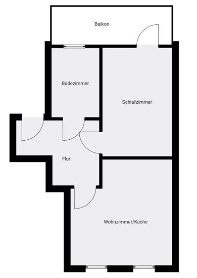 Wohnung zum Kauf 50.000 € 2 Zimmer 45,1 m² 1. Geschoss Gera 07545