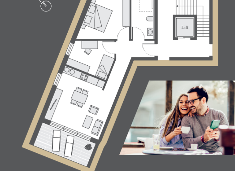 Wohnung zum Kauf provisionsfrei 330.000 € 3 Zimmer 68 m² 2. Geschoss Salomon-Siedle-Straße Stadtgebiet Furtwangen im Schwarzwald 78120