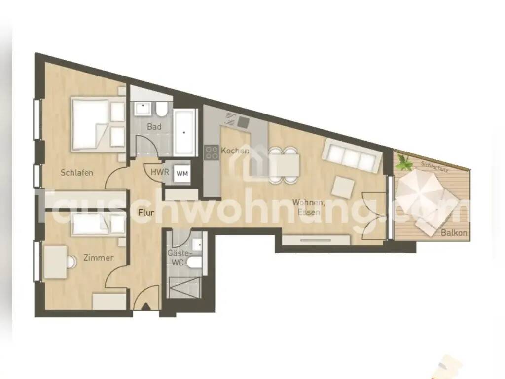 Wohnung zur Miete · Tauschwohnung