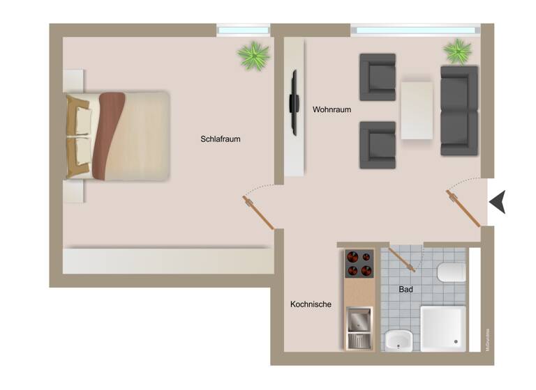 Wohnung zum Kauf 158.000 € 2 Zimmer 3. Geschoss Säumerweg 3 Tschagguns 6774