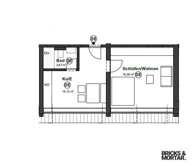 Wohnung zum Kauf 189.000 € 2 Zimmer 38 m² 2. Geschoss Bad Wörishofen Bad Wörishofen 86825