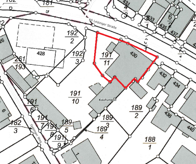 Wohn- und Geschäftshaus zum Kauf als Kapitalanlage geeignet 400.000 € 553 m²<br/>Fläche 535 m²<br/>Grundstück Oberkaufungen Kaufungen 34260