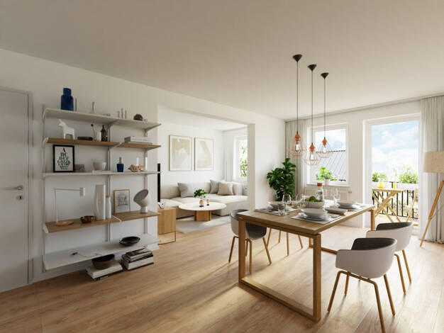 Wohnung zur Miete 740 € 4 Zimmer 102,7 m² 2. Geschoss Erich-Ohser-Straße 13 Stadtmitte Plauen 08525