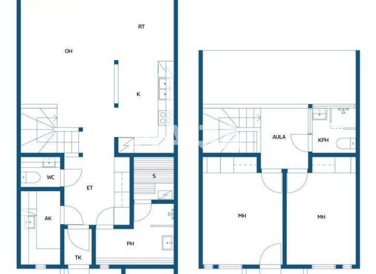 Reihenmittelhaus zum Kauf 169.000 € 3 Zimmer 86 m² 7.313 m² Grundstück Näretie 7 Oulu 90650