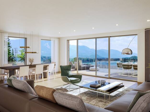 Terrassenwohnung zum Kauf 1.330.000 € 4 Zimmer 124 m² 1. Geschoss Egg am Faaker See 9580