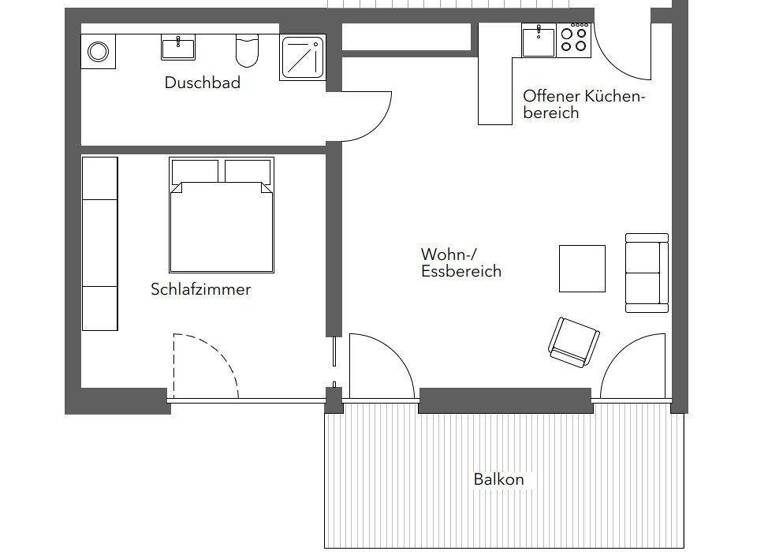 Wohnung zur Miete 895 € 2 Zimmer 69,7 m² 2. Geschoss Handelshäfen Bremen 28217
