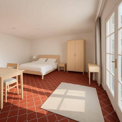 Studio zur Miete - Erstbezug Wohnen auf Zeit 800 € 1 Zimmer 43 m² frei ab sofort Gundelsheimer Straße Heinsheim Bad Rappenau 74906