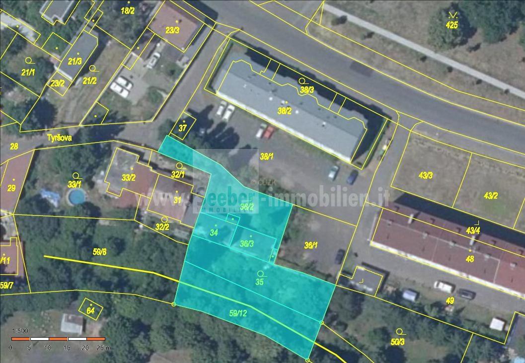 Grundstück zum Kauf 160.000 € 1.223 m²<br/>Grundstück Dubí 41703