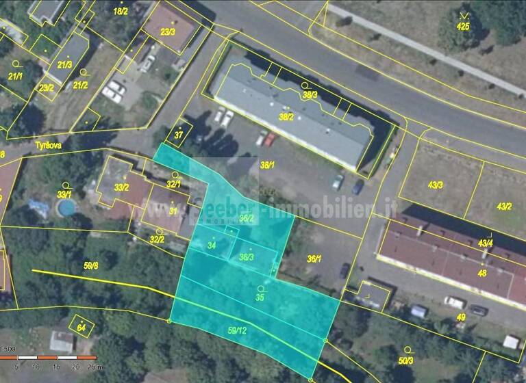 Grundstück zum Kauf 160.000 € 1.223 m² Grundstück Dubí 41703