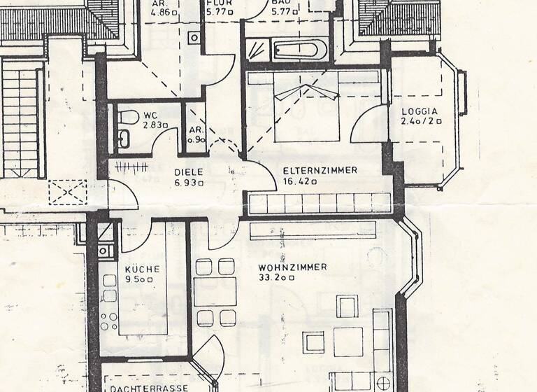 Wohnung zum Kauf 525.000 € 3 Zimmer 105,6 m²<br/>Wohnfläche 2.<br/>Geschoss ab sofort<br/>Verfügbarkeit Zerzabelshof Nürnberg 90480