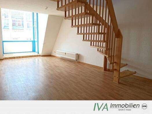 Wohnung zur Miete 260 € 1 Zimmer 46 m² 3. Geschoss frei ab sofort Hauptstraße Innenstadt Riesa 01589