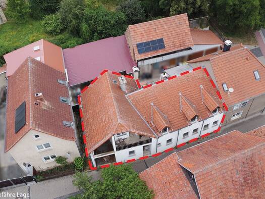 Einfamilienhaus zum Kauf 19.000 € 5 Zimmer 170 m² 153 m² Grundstück Hauterodaer Straße 72 An der Schmücke 06577