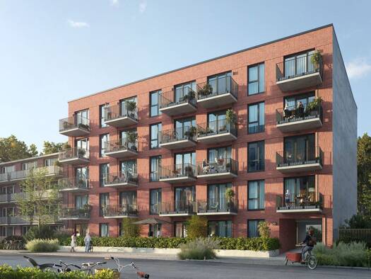Terrassenwohnung zum Kauf - Neubau provisionsfrei 495.000 € 2 Zimmer 55,2 m² 2. Geschoss Stellingen Hamburg 22525