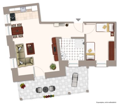 Wohnung zur Miete 722,88 € 2 Zimmer 56,9 m² frei ab sofort Flöha Flöha 09557