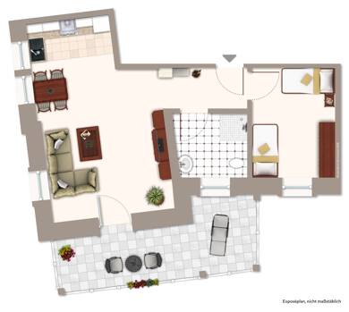 Wohnung zur Miete - Neubau 723 € 2 Zimmer 56,9 m² frei ab sofort Flöha Flöha 09557