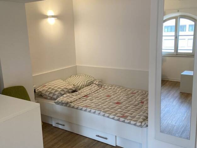 Studio zur Miete Wohnen auf Zeit 740 € 1 Zimmer 34 m² frei ab 01.04.2026 Tafelhof Nürnberg 90443