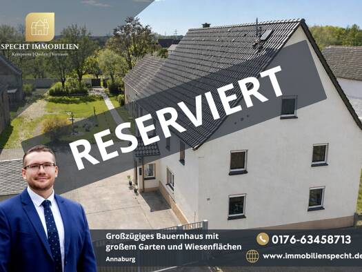 Bauernhaus zum Kauf 120.000 € 6 Zimmer 210 m² 5.825 m² Grundstück Lebien Annaburg 06925