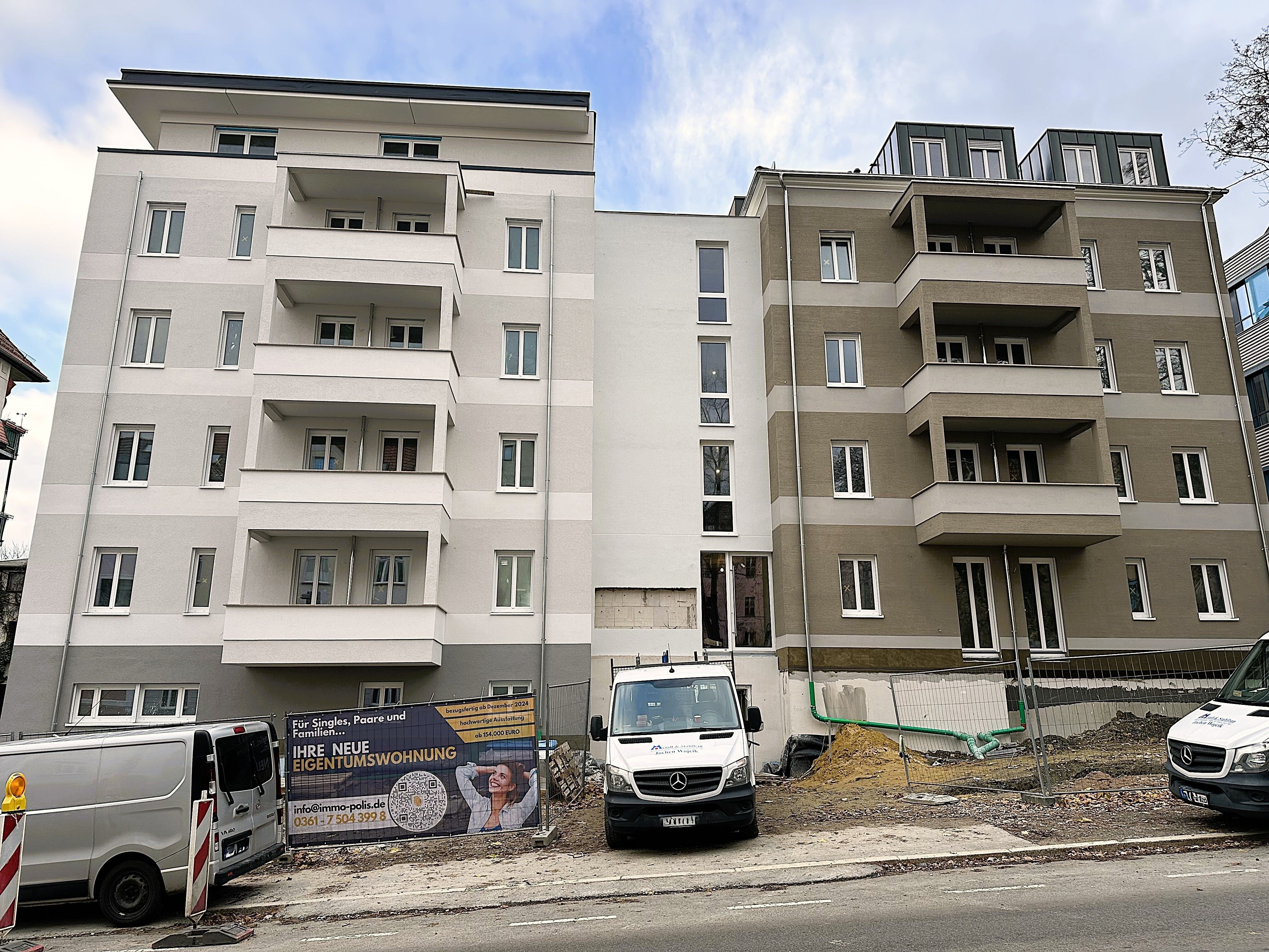 Wohnung zum Kauf 579.832 € 4 Zimmer 131,8 m²<br/>Wohnfläche EG<br/>Geschoss ab sofort<br/>Verfügbarkeit Nordvorstadt Weimar 99423