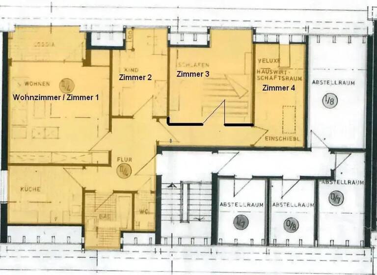 Wohnung zum Kauf provisionsfrei 175.000 € 4 Zimmer 95 m² 2. Geschoss frei ab 01.07.2026 Nelkenstrasse 9 Stadthagen 31655