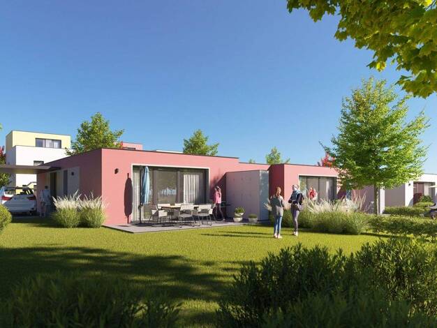 Bungalow zum Kauf - Erstbezug provisionsfrei als Kapitalanlage geeignet 325.500 € 3 Zimmer 86 m² 360 m² Grundstück Siedlerweg Oberkaina Bautzen 02625