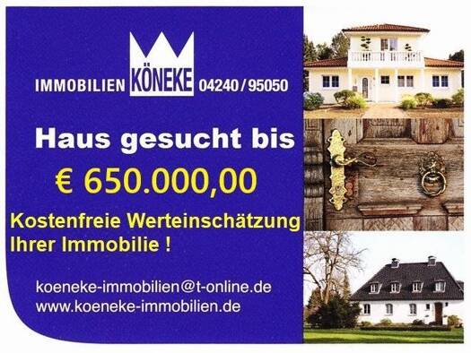 Einfamilienhaus zum Kauf 650.000 € 4 Zimmer 200 m² 500 m² Grundstück Rethweg 12 Wachendorf Syke 28857