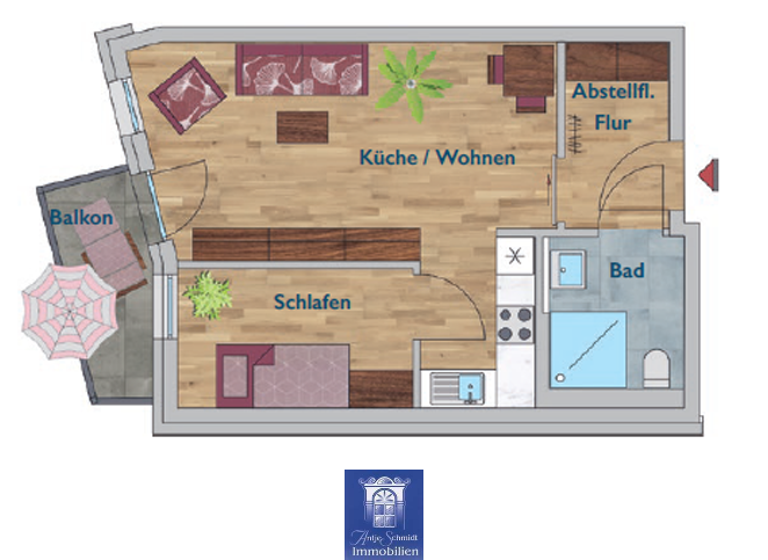 Wohnung zur Miete 600 € 2 Zimmer 46,1 m² Arnsdorf 01477