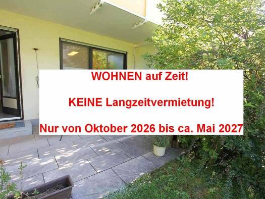 Terrassenwohnung zur Miete 800 € 2 Zimmer 60 m² Geschoss EG/4 frei ab sofort Lärchenstraße 6 Weilheim Weilheim in Oberbayern 82362