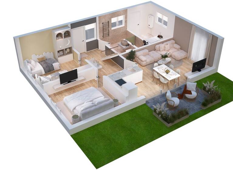 Einfamilienhaus zum Kauf - Erstbezug provisionsfrei 256.000 € 4 Zimmer 83,1 m² 390 m² Grundstück Strich Wurster Nordseeküste 27639