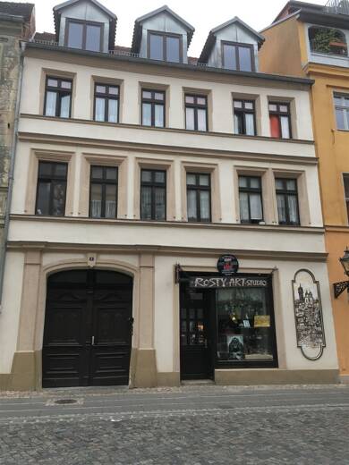 Wohnung zur Miete 156 € 1 Zimmer 26 m² 2. Geschoss Mittelstr. 8 Lutherstadt Wittenberg Lutherstadt Wittenberg 06886
