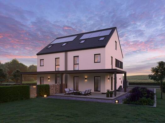 Doppelhaushälfte zum Kauf provisionsfrei 300.759 € 3 Zimmer 155 m² 574 m² Grundstück Peißen Landsberg 06188