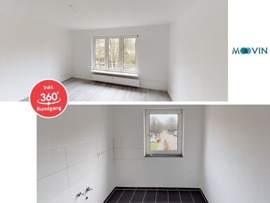 Apartment zur Miete 599 € 4 Zimmer 77,5 m² 1. Geschoss frei ab 01.10.2024 Unter Den Eichen 11 Loga Leer 26789