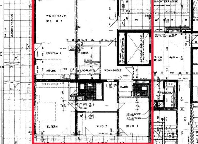 Penthouse zum Kauf 469.000 € 3 Zimmer 182 m²<br/>Wohnfläche 15.<br/>Geschoss Hammfeld Neuss 41460