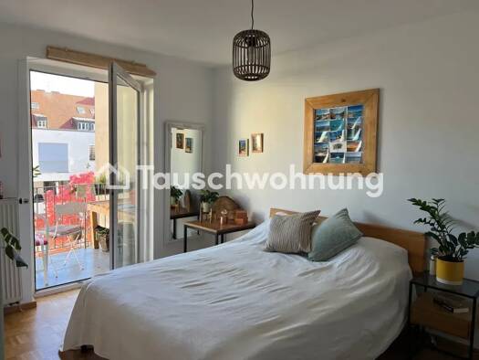 Wohnung zur Miete Tauschwohnung 1.500 € 3 Zimmer 65 m² 3. Geschoss Schwabing-West München 80799