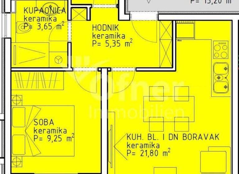 Wohnung zum Kauf 242.830 € 2 Zimmer 69,4 m² Razanac 23248
