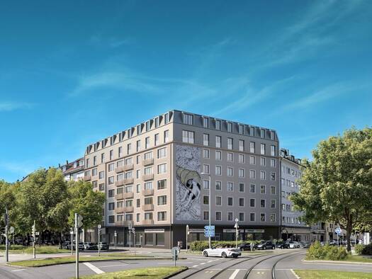 Wohnung zum Kauf provisionsfrei 439.900 € 2 Zimmer 40,5 m² EG Landshuter Allee 55 Neuhausen-Nymphenburg München 80637