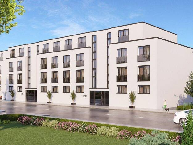 Wohnung zum Kauf - Erstbezug provisionsfrei 469.000 € 3 Zimmer 85,2 m² 1. Geschoss Wiescheid Langenfeld (Rheinland) 40764