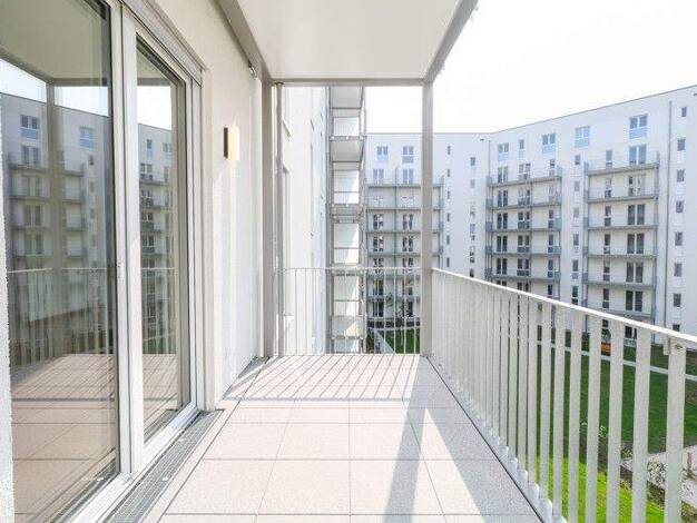 Wohnung zur Miete - Erstbezug 1.149 € 2 Zimmer 72,4 m² 3. Geschoss frei ab 01.01.2026 Mathilde-Maier-Straße 4 Gallus Frankfurt-Gallus 60326