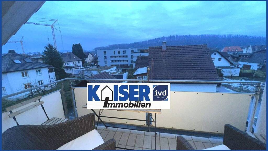 Wohnung zur Miete 680 € 3 Zimmer 58 m² frei ab 31.03.2026 Kapellenstr. 9a Tiengen Waldshut-Tiengen 79761
