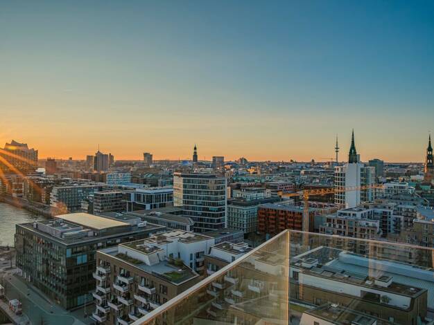 Penthouse zur Miete 21.497 € 5 Zimmer 396 m² Hamburg 20457