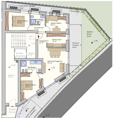 Wohnung zum Kauf 485.000 € 4 Zimmer 145 m² EG frei ab sofort Auer