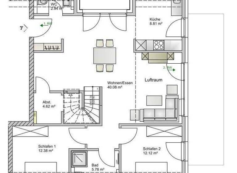 Wohnung zum Kauf - Erstbezug 595.000 € 4 Zimmer 116 m² EG Klingberg Scharbeutz / Klingberg 23684