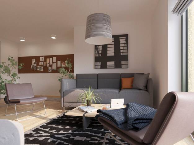 Wohnung zur Miete - Erstbezug 1.068 € 3 Zimmer 77,4 m² 3. Geschoss frei ab 01.12.2025 Halle (Saale) 06110