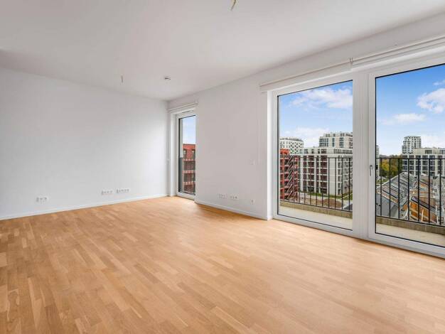 Wohnung zur Miete - Erstbezug 1.645 € 3 Zimmer 70,3 m² 4. Geschoss Meta-London-Straße 22 Spandau Berlin 13587