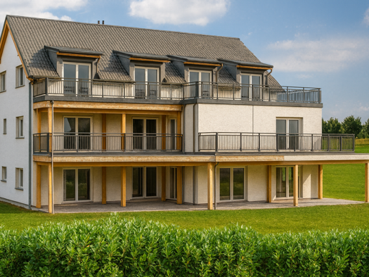 Terrassenwohnung zum Kauf - Erstbezug provisionsfrei 288.400 € 2 Zimmer 44,1 m² 2. Geschoss Rheinweiler Bad Bellingen 79415