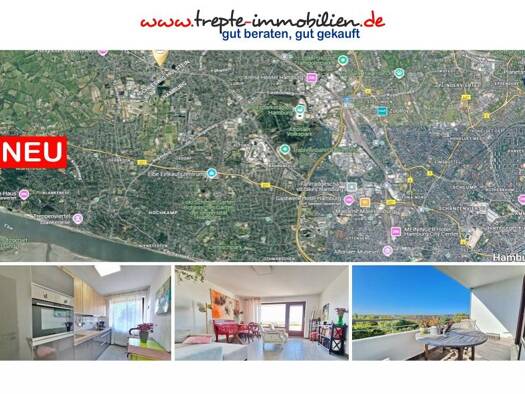 Wohnung zum Kauf 319.000 € 3 Zimmer 67 m² Schenefeld 22869