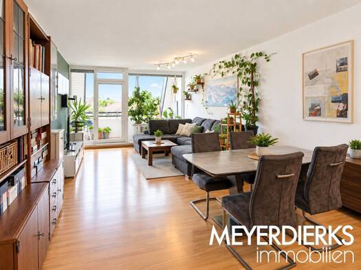 Wohnung zur Miete 972 € 2 Zimmer 80,5 m² 4. Geschoss frei ab 15.12.2026 Innenstadt Oldenburg (Oldb) 26122