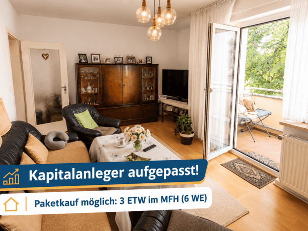 Wohnung zum Kauf 84.150 € 2 Zimmer 51 m² 1. Geschoss Hochfeld Duisburg-Mitte 47053